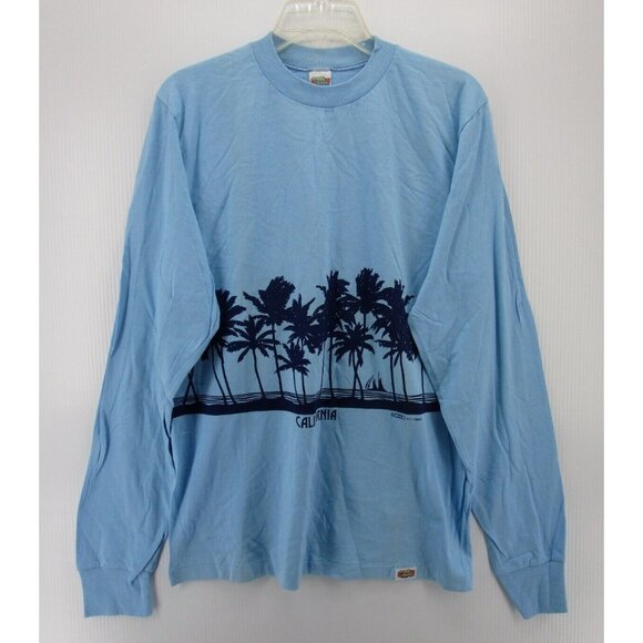 VINTAGE Crazy Shirts Hawaii Shirt Large 70s California 1977 Pullover *